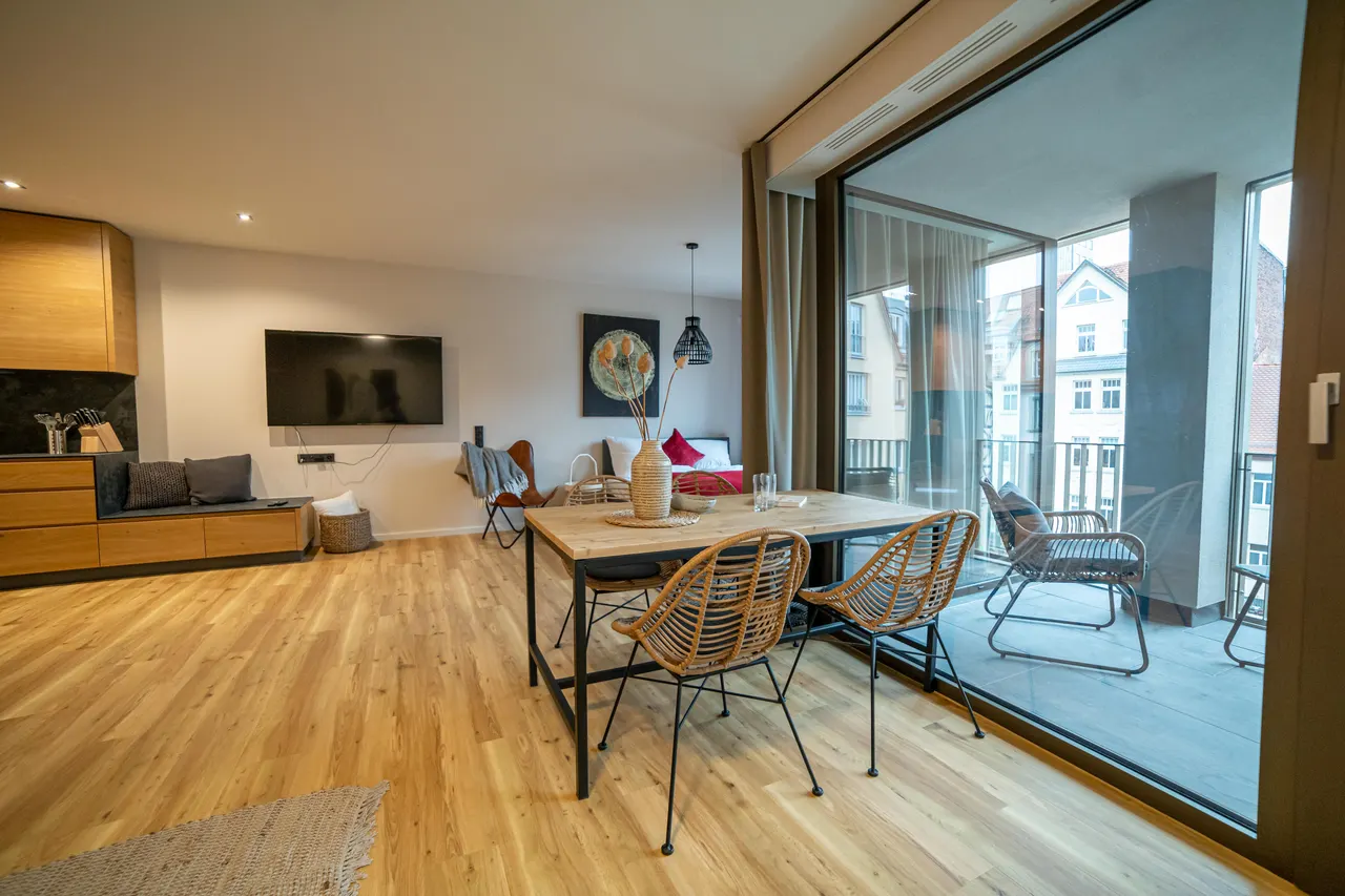Esstisch in Apartment A